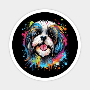 Shih Tzu Happiness Magnet